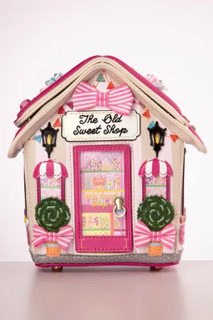 Vendula The Old Sweet Shop House handtas in roze