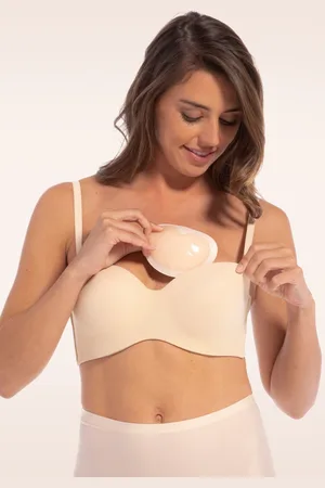 MAGIC Bodyfashion Kleverige push-up bh-cups in vanille
