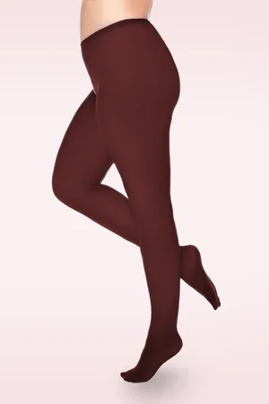 Pamela Mann Curvy superstretch panty in bordeauxrood