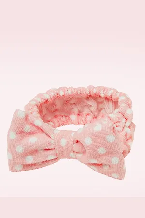 The Vintage Cosmetic Company Dolly Make-Up hoofdband in roze
