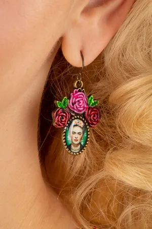 Urban Hippies Frida oorbellen in antiek goud