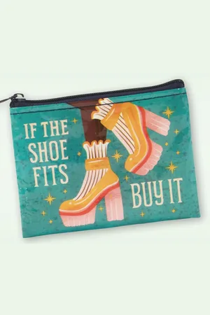 Blue Q If The Shoe Fits portemonnee