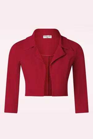 Vintage Chic Jackie bolero blazer in