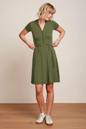 King Louie Emmy Rio jurk in zwart