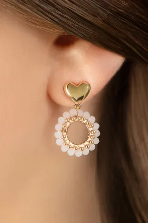 Day&Eve by Go Dutch Label What is Love oorbellen in goud