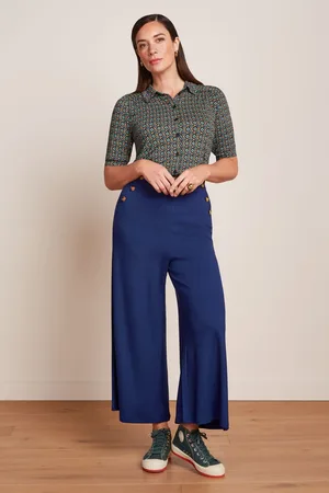 King Louie Pia Milano uni culotte in beacon blauw