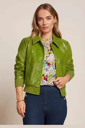 King Louie Isa Shine Jacket in guacamole