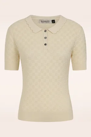 Banned Retro Olivia Jumper in crème