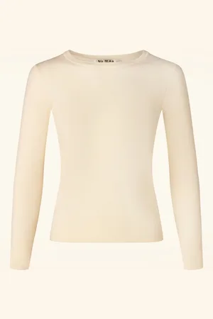 Mak Sweater Kelly Trui in Ivoorwit