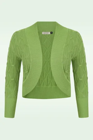 Banned Retro Eden Bolero cardi in