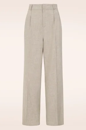 Banned Retro Martha pantalon in zand