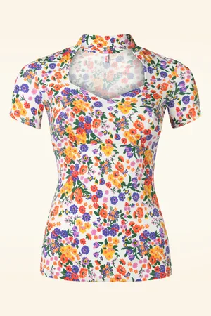 Blutsgeschwister Pow Wow Vau top in mini spring romance wit