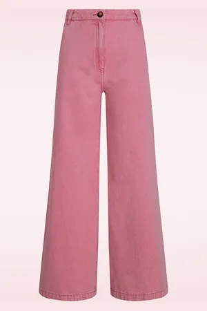 King Louie Peppa colored denim broek in mellow