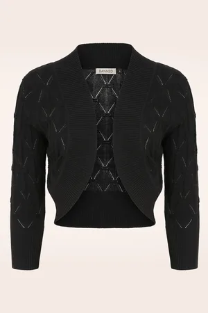 Banned Retro Eden Bolero cardi in