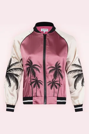 Minueto Bomber Roller jack in donker mauve