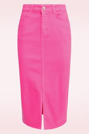 Smashed Lemon Joanna midi denim rok in