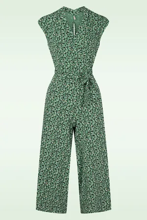 Blutsgeschwister Hello Fritjes jumpsuit in Wild Leo