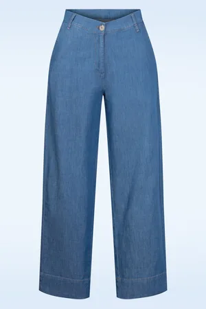 Mademoiselle YéYé Easy Flow Lightweight jeans in licht denim