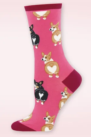 Socksmith Corgi Butt sokken