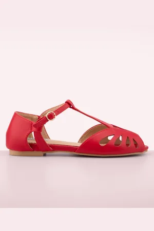 Banned Retro Secret Love flats in