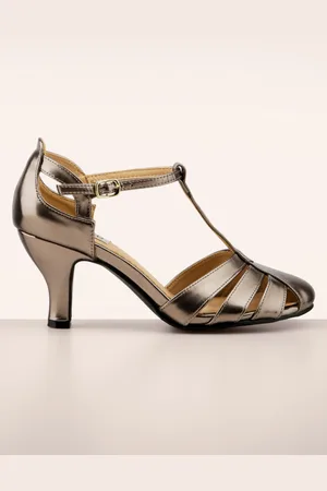 Dance Me To The Stars pumps in zilver