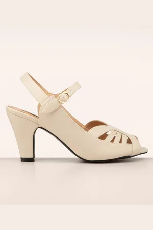 Banned Retro Regatta Kelly Lee sandalen in crème