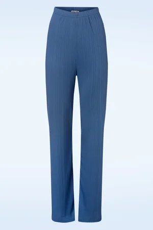 Vintage Chic Libby pantalon in smoke