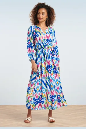 Smashed Lemon Maisy Maxi jurk in multi
