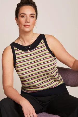 King Louie Nicky Rocca top in zwart