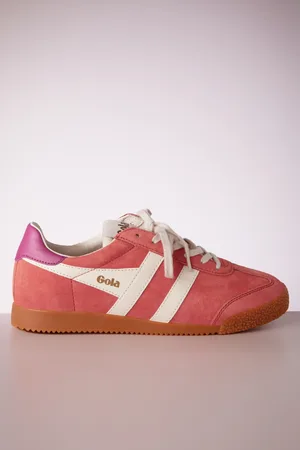 Gola Elan Suede Sneakers in koraal