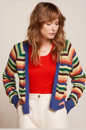 King Louie Blanca Molo cardi in blauw