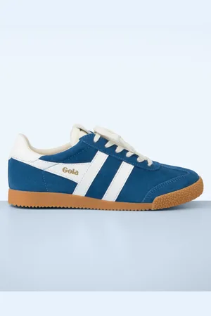 Gola Elan Suede sneakers in marineblauw