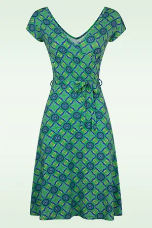 Princesse Nomade Adele Nairobi jurk in groen