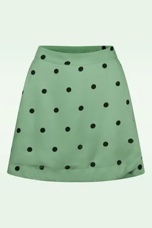 Mademoiselle YéYé Spotty Dotty broekrok in