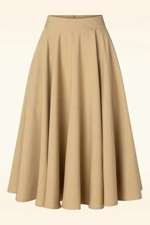 Banned Retro Dance & Sway swing rok in desert sand