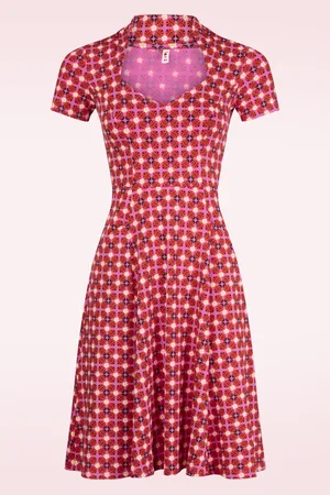 Blutsgeschwister Gracious Allure jurk in Tiny Ladybug Marlis roze