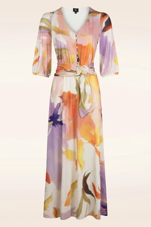 K-design Macie maxi jurk in multi