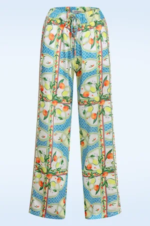Glamorous Leandra Summer Citrus pantalon in multi