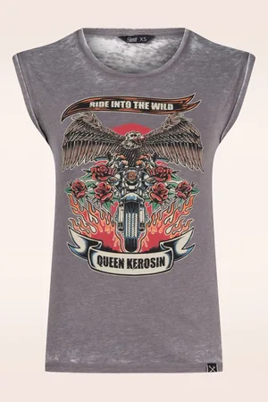 Queen Kerosin Ride into the Wild T-shirt in