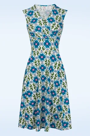 Blutsgeschwister Shalala Tralala Love jurk in my cute dream flower