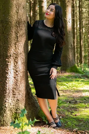 Vintage Chic Eleonora pencilrok in
