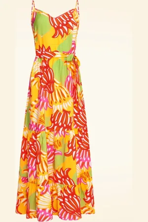 Smashed Lemon Lexie maxi jurk in multi