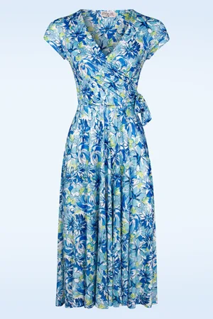 Vintage Chic Andi Floral swing jurk in