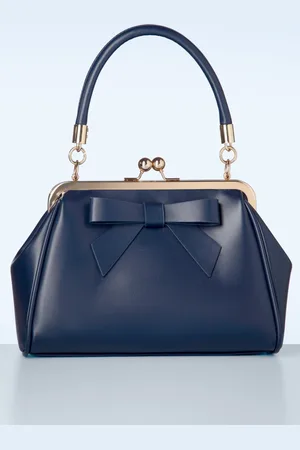 Banned Retro Daydream handtas in navy