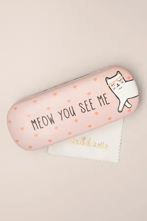 Sass & Belle Cutie Cat Meow You See Me brillenkoker