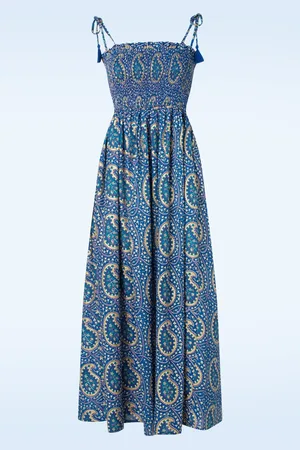 Timeless Summer Paisley maxi jurk in