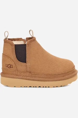UGG ® Neumel Chelsea-laars in Brown, Maat 23.5, Leder