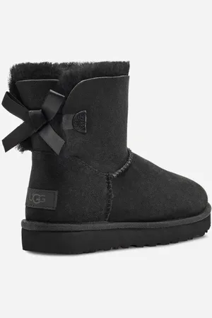 UGG ® Mini Bailey Bow II-laars voor dames in , Maat 36, Suede