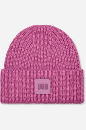 UGG ® Chunky Rib-muts voor dames in Pink, Wol
