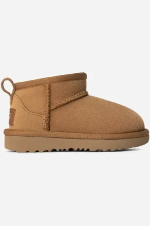 UGG ® Classic Ultra Mini-laars voor kinderen in Brown, Maat 22, Suede